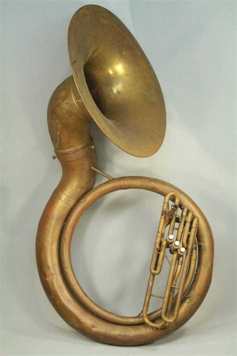 Feolds And Son Huge Brass Sousaphone Tuba Helicon