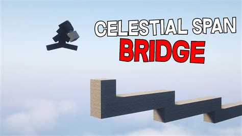Celestialspan Bridge The Best Minecraft Bedrock Bridging Method Youtube