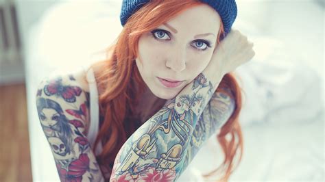 Redhead Girl Tattoos