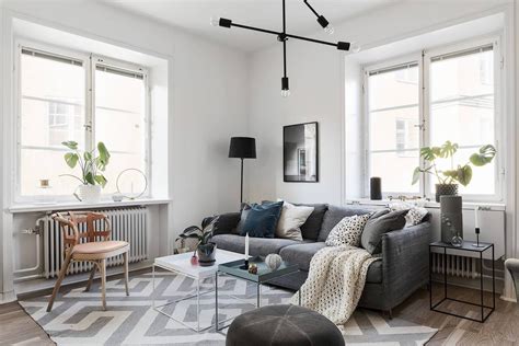 Get The Look Neutral Gray Scandi Chic Living Room Industrial Chic