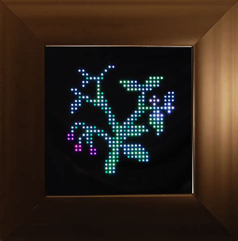 Zhi Orient Plant Pixel Led Art