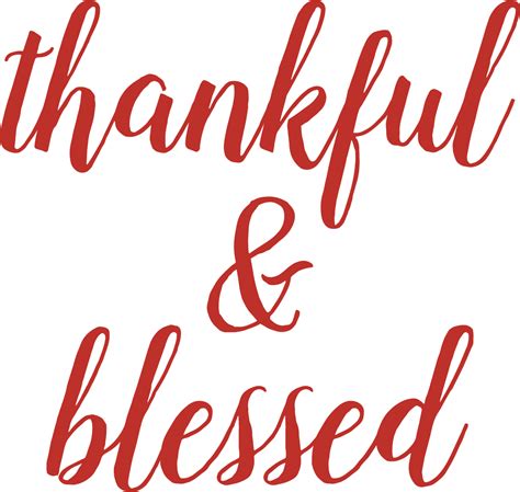 Thankful & Blessed SVG Cut File - Snap Click Supply Co.