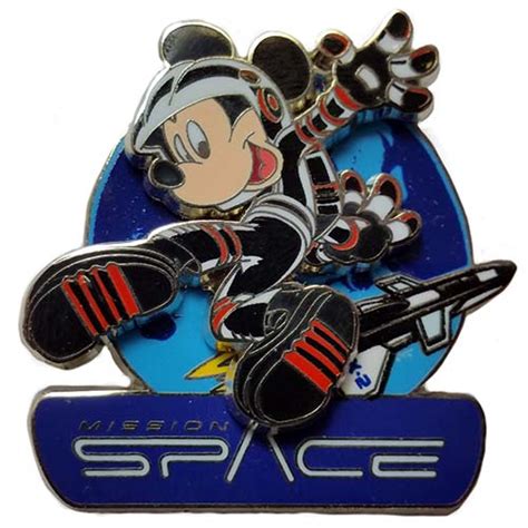 Disney Mickey Pin Mission Space Astronaut Mickey