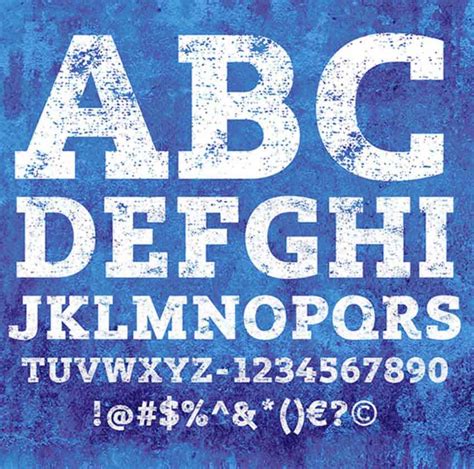 25 Best Free Distressed Fonts And Grunge Fonts