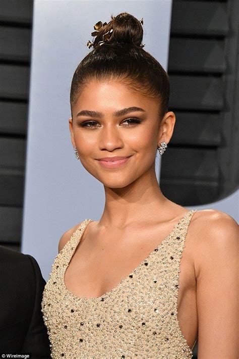 Zendaya Oozes Glamour In A Fishtail Gown At Vanity Fair Oscar Party