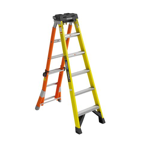Dual Platforms Step Ladders At Lowes Com