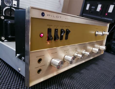 Pilot Integrated Vintage Amplifier Tested And Working See Demo Video 👍