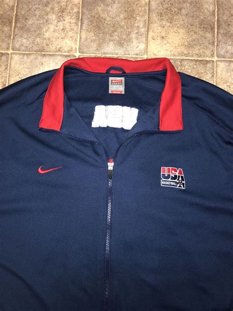 Vtg Nike Team Usa Warm Up Suit Full Zip Jacket Sz 3x Mint Ebay