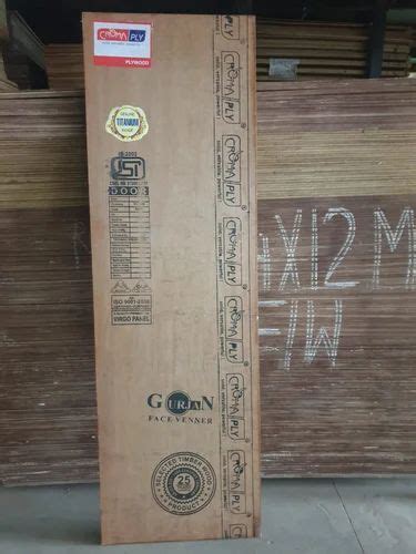 12 Mm Gurjan Croma Plywood For Furniture 8x4 At Rs 42 Sq Ft In New