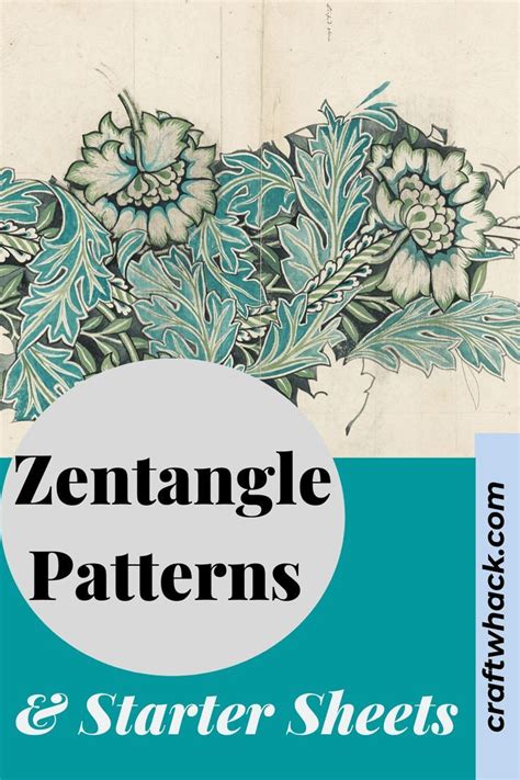 Some Zentangle Patterns Follow Certain Steps And Techniques To Achieve