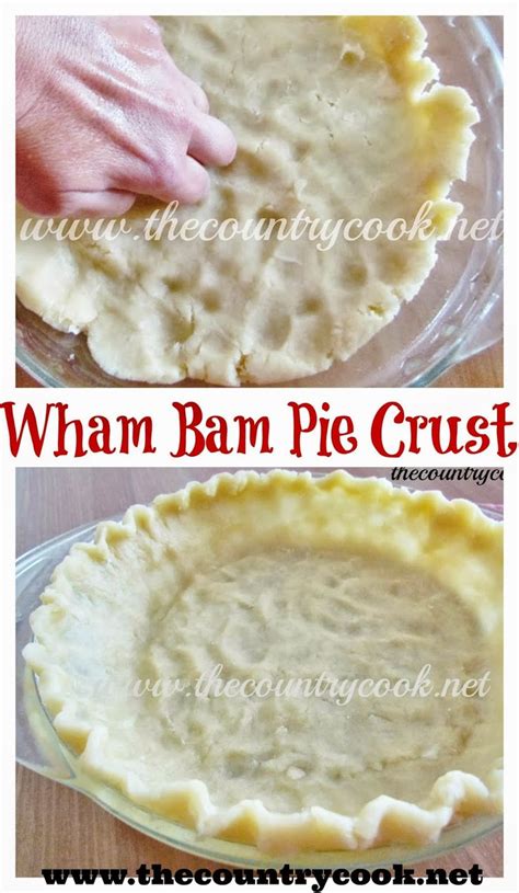 Wham Bam Pie Crust Video Recipe Eat Dessert Desserts Recipes