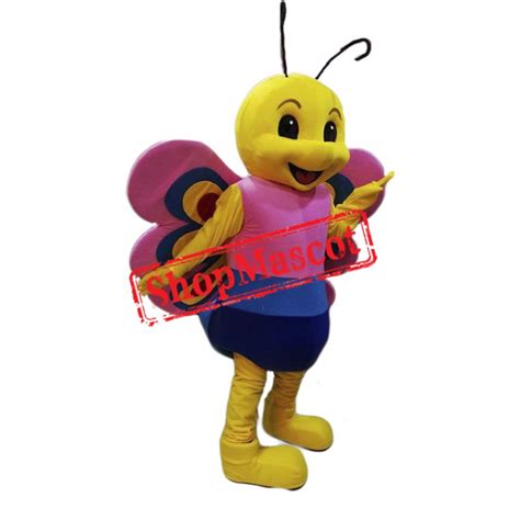 Friendly Lightweight Butterfly Mascot Costume | Cartoon mascot costumes, Mascot costumes, Mascot