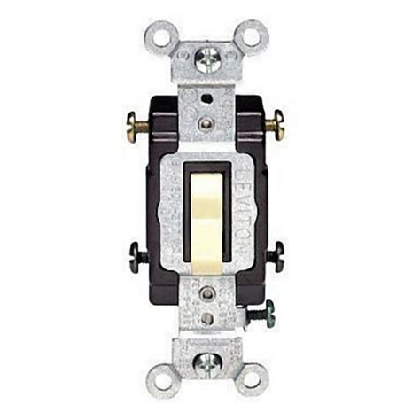 Leviton Cs415 2i Ivory Commercial Grade Four Way Toggle Light Switch