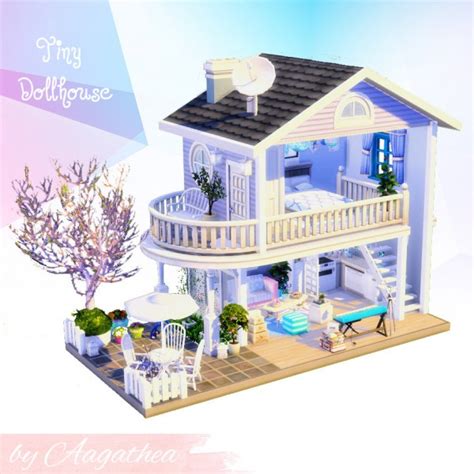 Agathea K Tiny Dollhouse • Sims 4 Downloads