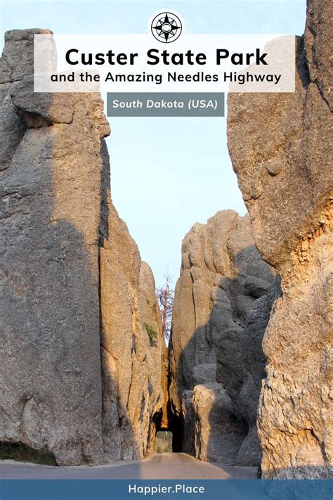 The Entrance To Custer State Park And Its Amazing Needles Highway