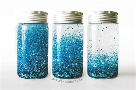 Eco Friendly Diy Calm Jars With An Easy Glitter Alternative