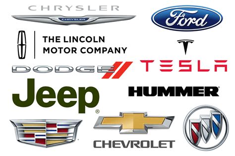 American Car Brands Logos And Names Best Design Tatoos