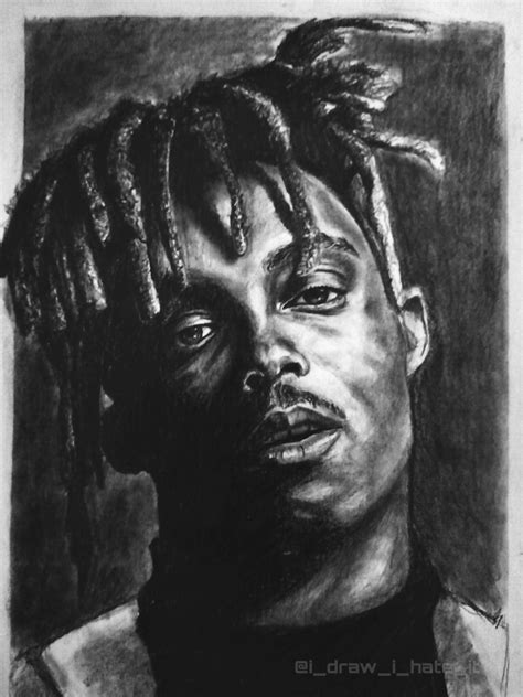 Unique juice world posters designed and sold by artists. Juice wrld, me, pencil, 2019 : Art