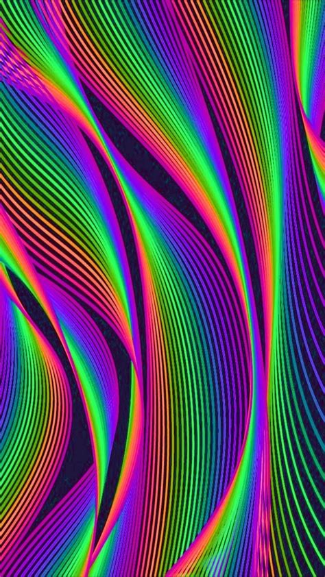 Pin By Cyn Thompson On Rainbow Wallpaper Colorful Art Psychedelic
