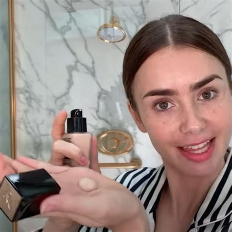 Lily Collins Foundation Routine Her Hack For Luminous Coverage