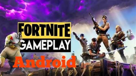 Fortnite Android Demo Gameplay And You Play Download In Description