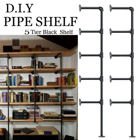 I particularly like the upside down bracket idea, it works really well, i've. FOF Industrial Retro Wall Mount Iron Pipe Shelf,DIY Open ...