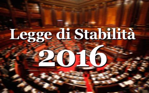 Legge Di Stabilit Ok Definitivo Al Senato Ecco Il Testo