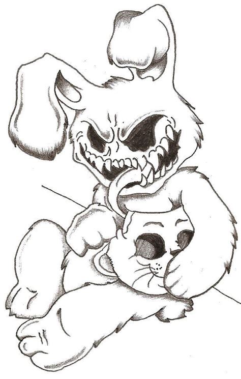 Badass Drawings Creepy Drawings Skulls Drawing Graffiti Drawing