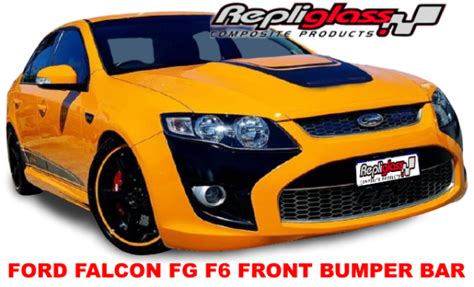 Ford Falcon Fg F Typhoon Style Front Bumper Bar Spoiler To Suit Xt Headlights Fibreglass