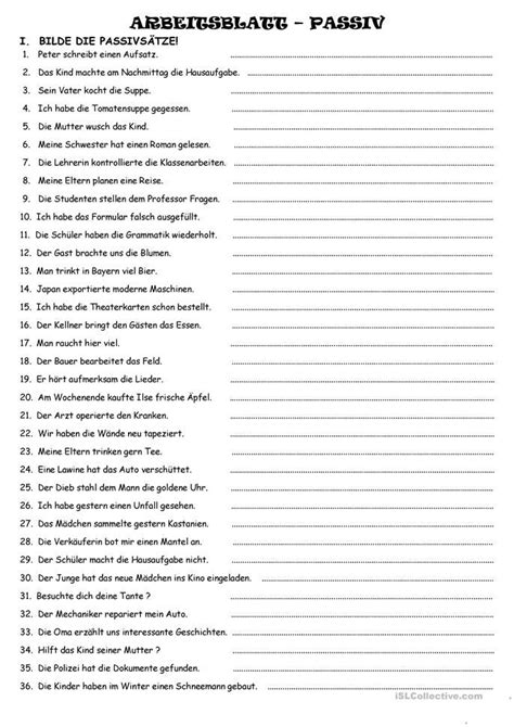 PASSIV Deutsch Lernen Deutsch Schreiben Lernen Deutsch Nachhilfe
