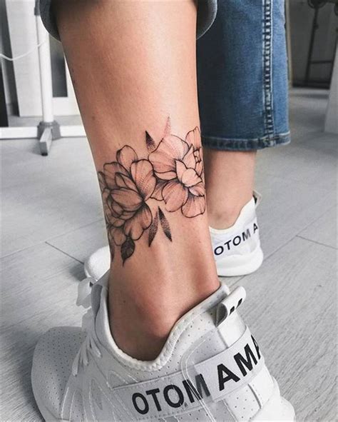 Female Ankle Tattoos 30 Pretty Ankle Tattoo Ideas For Women Styles Weekly Showing Off A