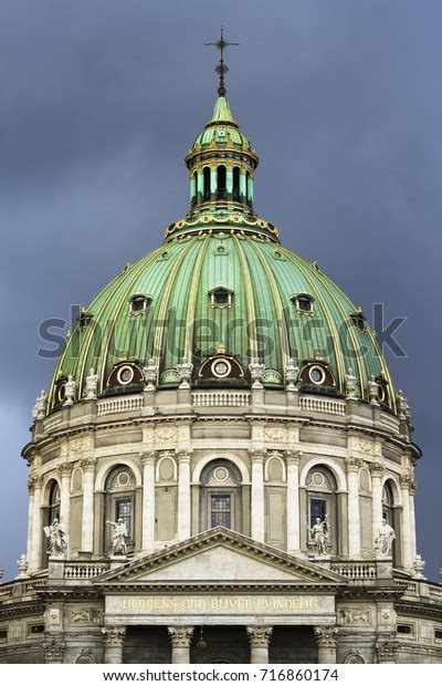 Dome Frederiks Church Known Marble Church Stock Photo 716860174