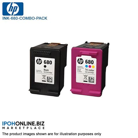 Hp deskjet 680 printing supplies. HP 680 Combo Pack Black + Tri- Colour Original Ink Cartridges