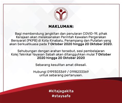 Kolej teknikal yayasan sabah (ktys) merupakan salah 1azam yang dikendalikan oleh kolej teknikal yayasan sabah. Kolej Teknikal Yayasan Sabah - Community College - Kota ...