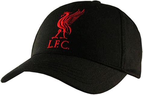 Liverpool Fc Authentic Epl Baseball Cap Black Logo