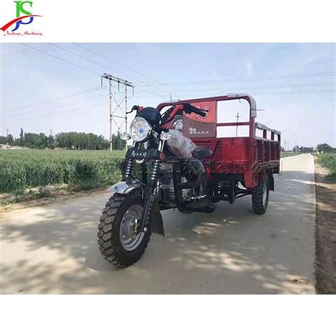 Agricultural Three Wheeled Motorcycle Dump Tricycle Motorcycle Cargo