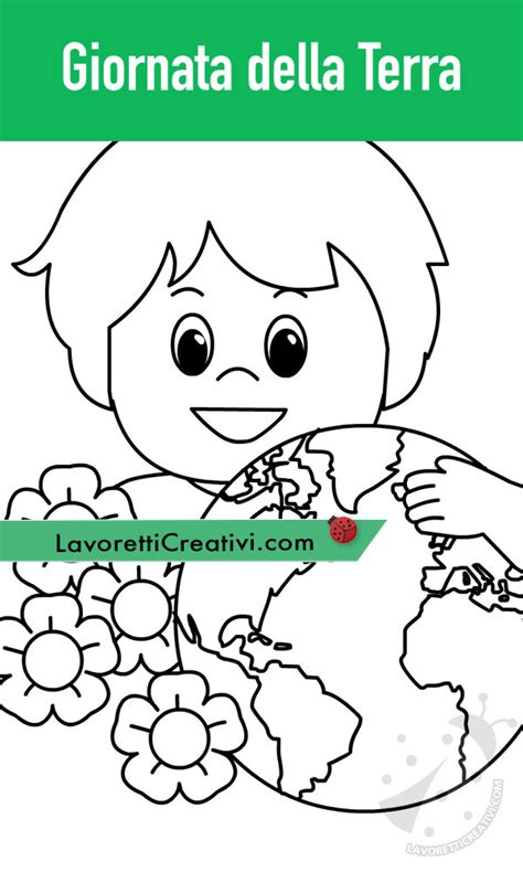 Giornata internazionale dei bambini scomparsi. Giornata della Terra Disegno per bambini - Lavoretti Creativi