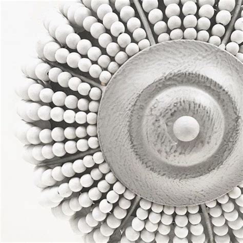 River of goods bohemian pierced metal 52 in. Leila Wood Bead Flush Mount