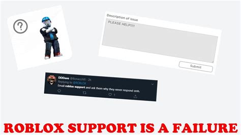 Why Roblox Support Is A Failure Youtube