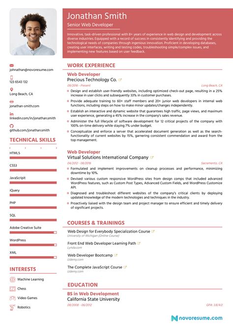 10 Best Resume Formats In 2023 W Examples And Guide A Visual Reference