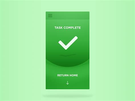 Day 11 Task Complete Screen By Hervé Rbna On Dribbble