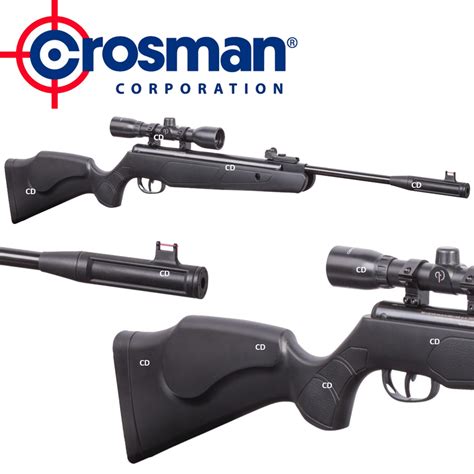 Pack Carabine Crosman Remington Express Hunter Nitro Piston Carabines Air Comprime Tir Loisir