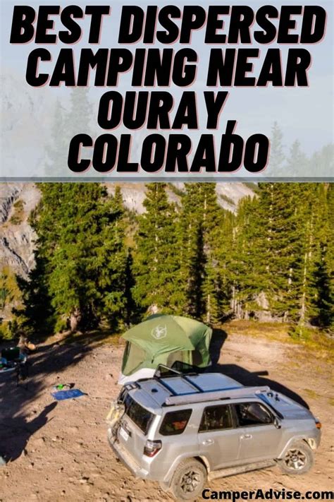 Dispersed Camping Near Ouray Co Camperadvise