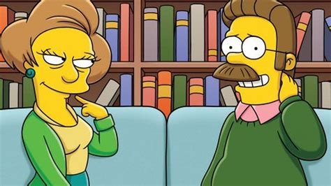 Simpsons Bleiben Flanders Und Krabappel Ein Paar Promiflashde