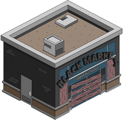 Image - BlackMarket.png | The Simpsons: Tapped Out Wiki | FANDOM png image