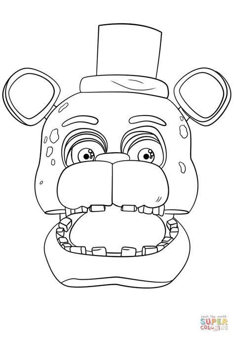 Fnaf Ennard Free Coloring Pages