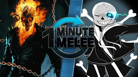 Image Ghost Rider Vs Sanspng One Minute Melee Fanon Wiki Fandom