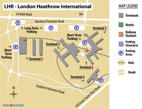 Map Of London Heathrow Airport Map