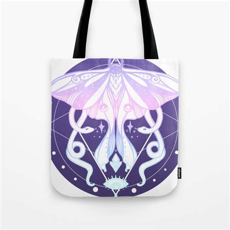 Luna Moth Snakes Third Eye Stars And Witchy Aesthetic Pastel Goth