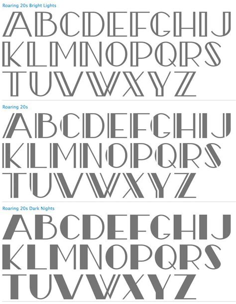 Art Deco 1920s Script Font